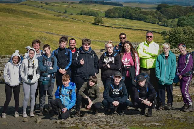 Lancashire Youth Challenge on one of their annual challenges pre-pandemic, supported by volunteers, which has helped them to win The Queen's Award.