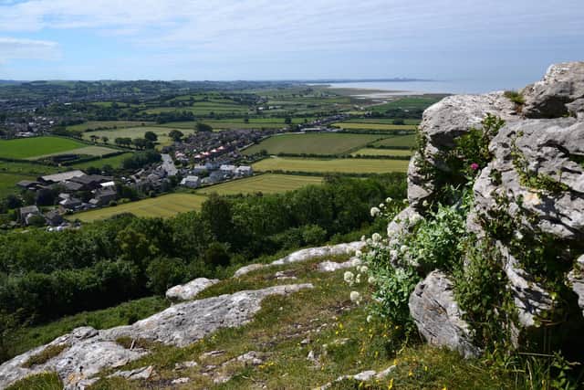 Warton Crag looking over the village towards Morecambe Bay on a glorious summer day taken by reader Graham Wilkinson, of Chipping