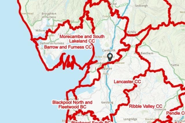 Major shake up of parliamentary boundaries proposed for Lancaster and Morecambe 