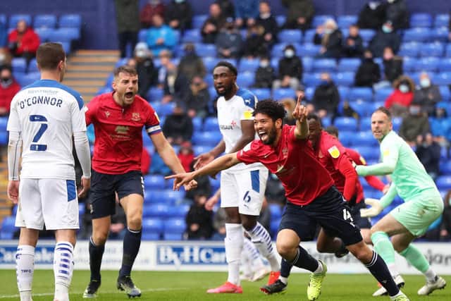 Nat Knight-Percival has joined Tranmere Rovers after scoring against them for Morecambe in the play-off semi-final first leg