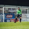 Alex Kenyon's Morecambe spell included a headline-grabbing performance in goal Picture: Nathan Briggs