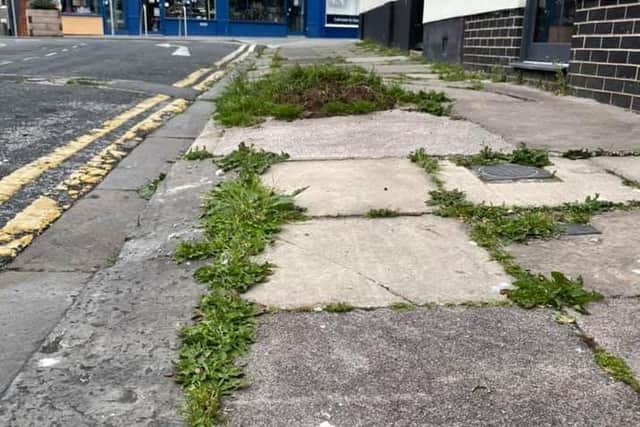 County Coun Charlie Edwards has asked people to help weed the streets of Morecambe.
