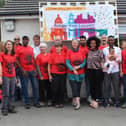 Global Link supporters taking part in a walk as part of the national campaign to end indefinite detention of asylum seekers during Refugee Week two years ago.