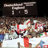 A night to remember for England fans back in 2001