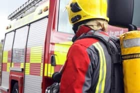 Two cows were rescued by fire crews in separate incidents in Chorley and Lancaster.