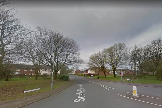 Police say a group of males wielding weapons forced their way into a home on the Scale Hall estate in north Lancaster at around 2.50pm on Monday (July 5). Pic: Google