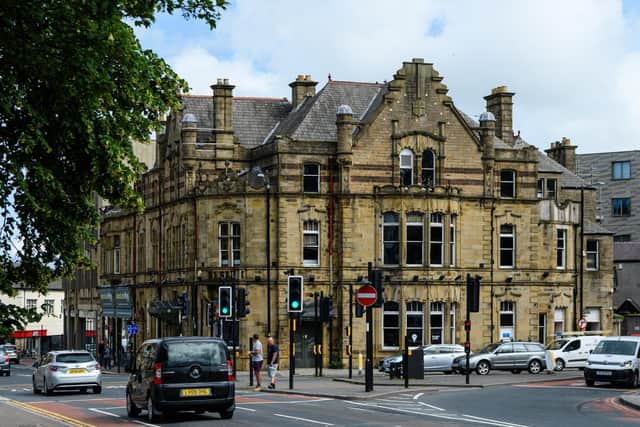 The iconic Alendandra Hotel in Lancaster