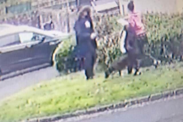 Police have released CCTV images of two people they would like to speak to in connection with arson to a vehicle on Bath Street in Lancaster.