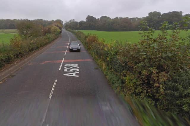 The application is for up to 55 new homes on land off Ashton Road. Photo: Google Street View