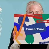 Some of the design work on the new CancerCare website.