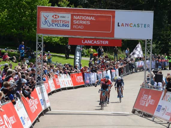 Some of the racing action from the 2019 Lancaster Grand Prix.