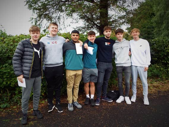 With a variety of destinations and subjects ranging from Professional Policing, Physiotherapy, Football Coaching, History and Politics and Maths, Ripley students Evan, Owen, Ben, Taylor, Gwilym, Jake and Callum are all excited about their futures.