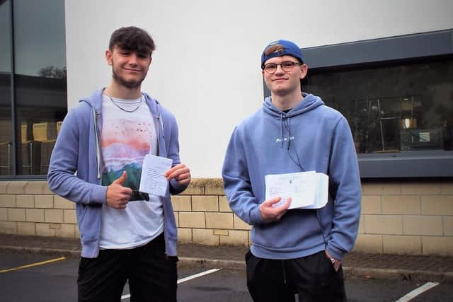 After gaining their A-levels at Ripley, Jonas is looking forward to beginning his course in Biology at Glasgow while Josh will take on the world of International Management and American Business Studies at Manchester.