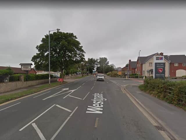 A man has died after he was struck by a car shortly after 2.10am this morning (Sunday, August 15) in Westgate, Morecambe. Pic: Google