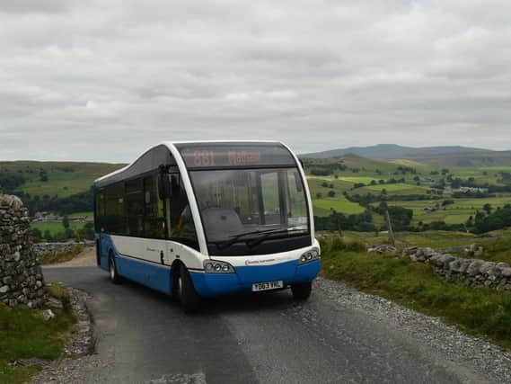 Building works mean major diversion for Sunday DalesBus service 881 from Lancaster to Settle and Malham.