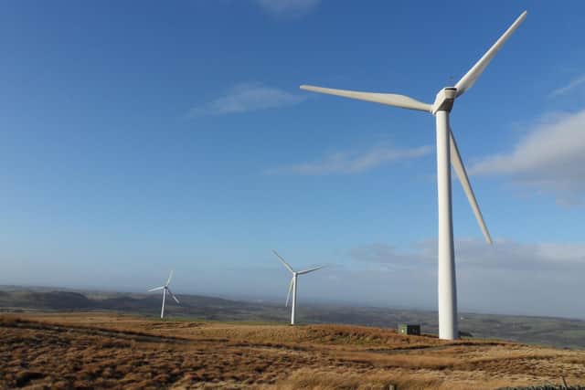 Caton Moor Wind Farm.