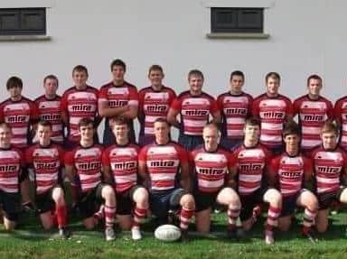 The charity rugby match takes place on Sunday