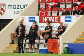 Morecambe boss Stephen Robinson saw his side pick up another three points