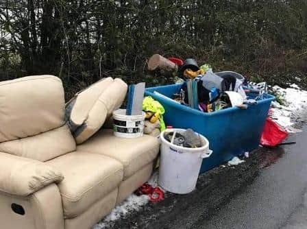 Flytipping is a major blight in towns and cities.