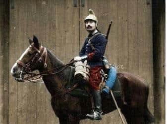 A French Dragoon of 1914.