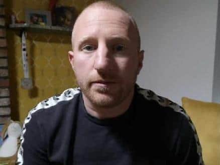 Lee Rogers, 39, from Leyland, was arrested at Glasgow Airport on Tuesday (August 31) and has now been charged with child abduction. Pic: Lancashire Police