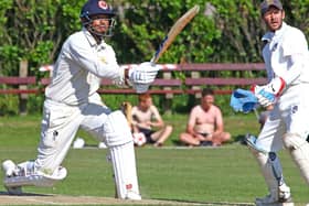 Rongsen Jonathan starred with bat and ball on a disappointing weekend for Morecambe Picture: Tony North