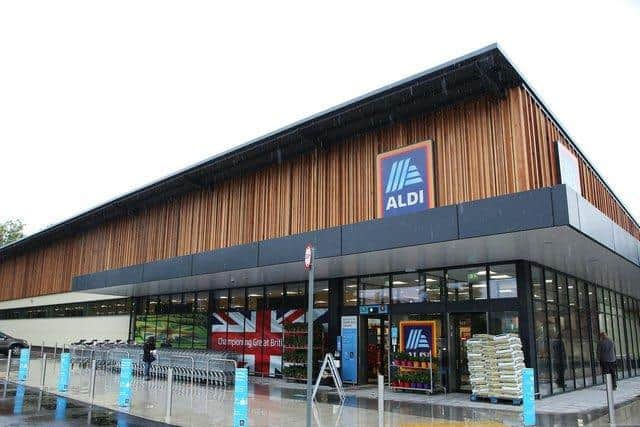 The supermarket in Aldcliffe Road opened its doors to customers in July last year