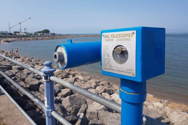 This telescope in Morecambe provided the inspiration for the project  the team will be making devices that look far ahead in time rather than space.