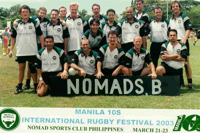 Manila 10s '03 Team photo (Trevor back row, third from right)