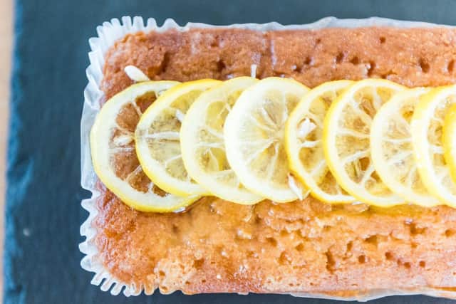 Sarah Drake's lemon drizzle cake.