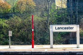 Lancaster railway station.