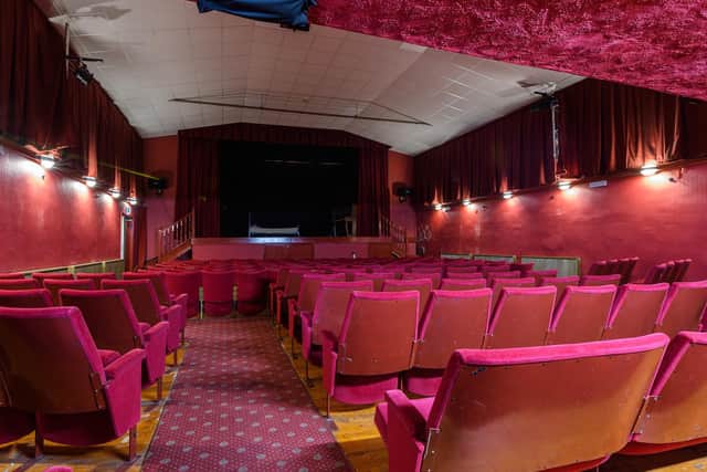 Lights, action, theatre ... the magic of the Palace, Longridge, with its traditional cinema/stage interior                           Photos by Kelvin Stuttard