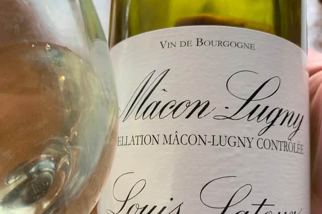 Mâcon-Lugny, Louis Latour, 2019, available at MAjestic, is a wine which keeps on giving. Picture by Jane Clare
