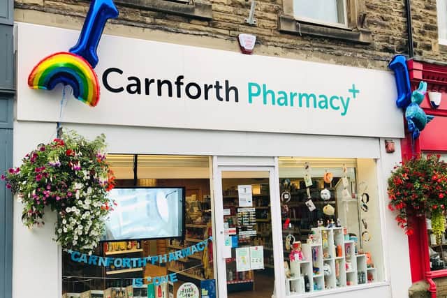 Carnforth Pharmacy.
