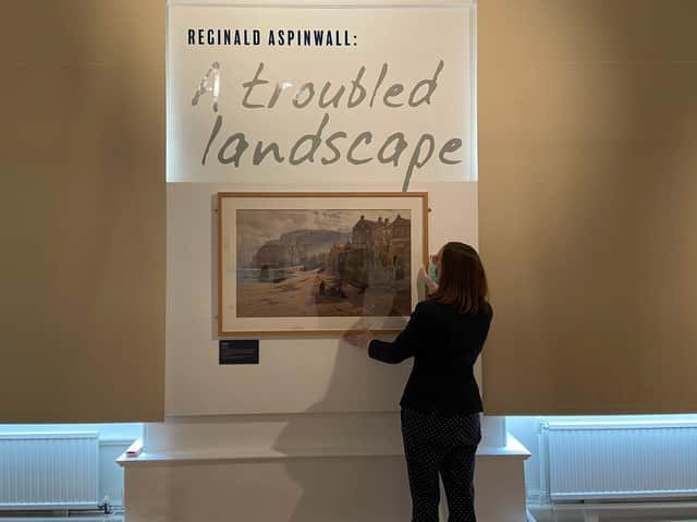 The exhibition explores the works of Reginald Aspinwall, who was born in Preston but lived in Lancaster for much of his life