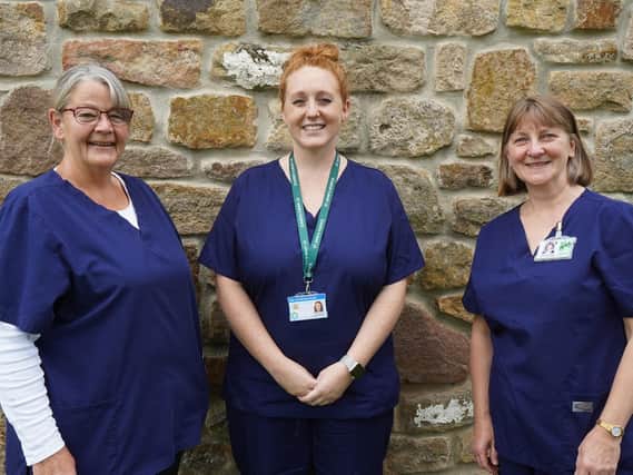 Some of St John's Hospice's Clinical Nurse Specialists.