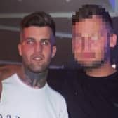 Tributes were paid on social media to Kyle Barlow, left, including from his partner, who described him as her 'gorgeous soul mate'. The outpouring of grief comes after a biker from Blackpool, in his 20s, died on Saturday, October 9, 2021, from injuries suffered in a crash in Cockerham the day before (Picture: Kyle Barlow/Facebook)