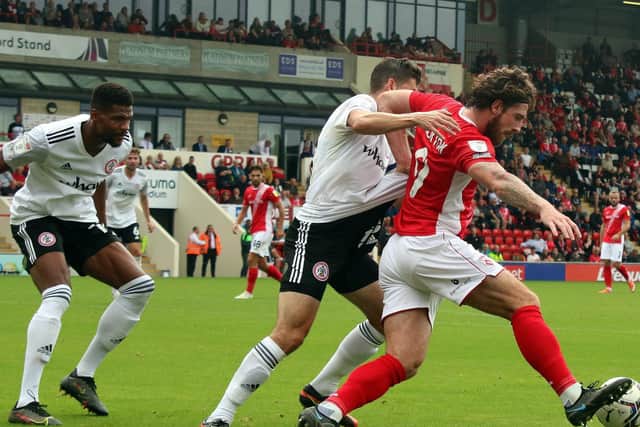 Cole Stockton's late goal proved consolation for Morecambe
