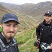 Two Lancaster university students Jamie Malone and Ben Shellien are in the middle of a 260 mile hike from Lancaster to Glasgow to raise awareness of climate change.