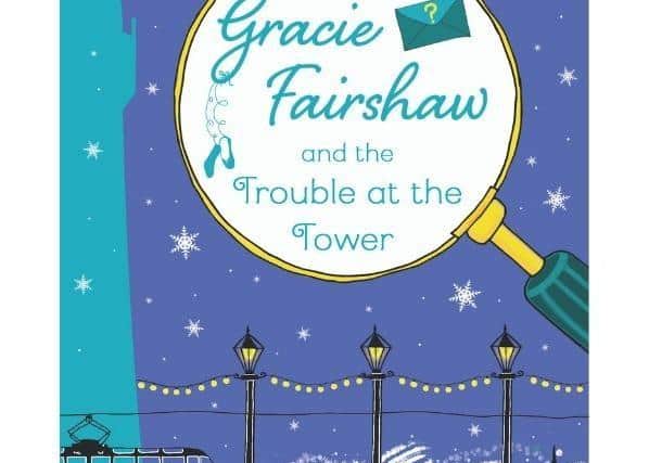 Part of the cover of Gracie Fairshaw and the Trouble at the Tower