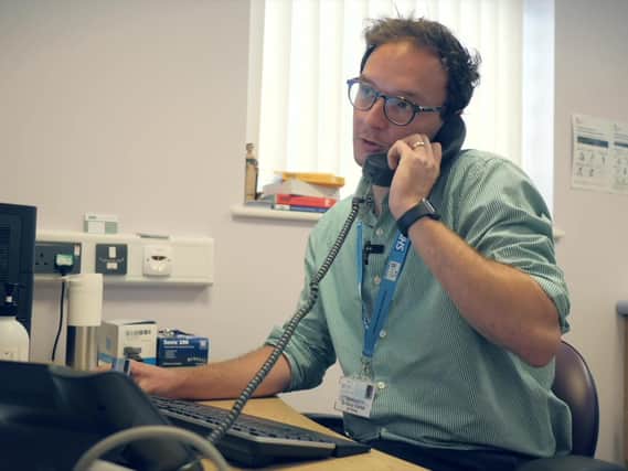 Dr Rory Curran is one of the healthcare professionals who feature in a  new video from Morecambe Bay CCG, outlining the challenges the health care system is facing during the covid pandemic