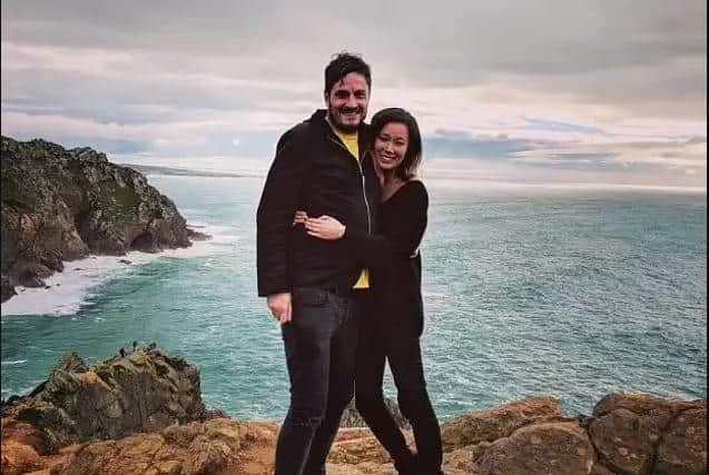 Jonathan Gerrish, from Lancaster, worked as a software engineer for Snapchat and Google in San Francisco where he met Ellen Chung, before the couple moved to the small town of Mariposa in 2020. Pic: Instagram