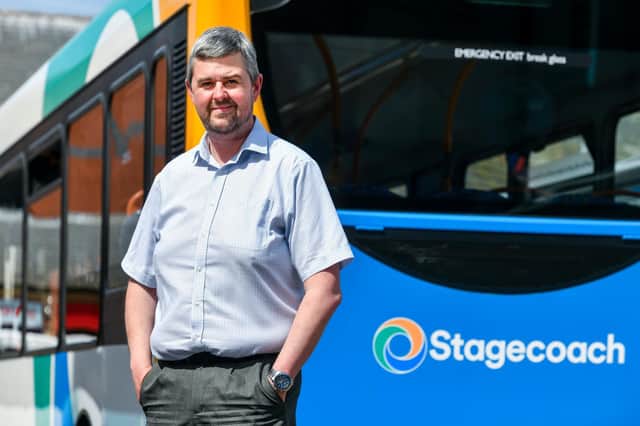 Rob Jones, managing direcor at Stagecoach Cumbria & North Lancashire.