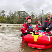 Yesterday (Thursday, October 28), Cockermouth Mountain Rescue volunteers rescued two holidaymakers and their dogs after water levels reached chest height