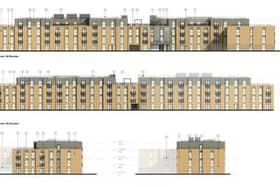 The existing "Hornby" and "Barbon" buildings will be converted into 16 one and two-bedroom general needs flats.