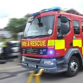 Two fire crews from Garstang and Lancaster were called to Sandbriggs Court, Lancaster Road