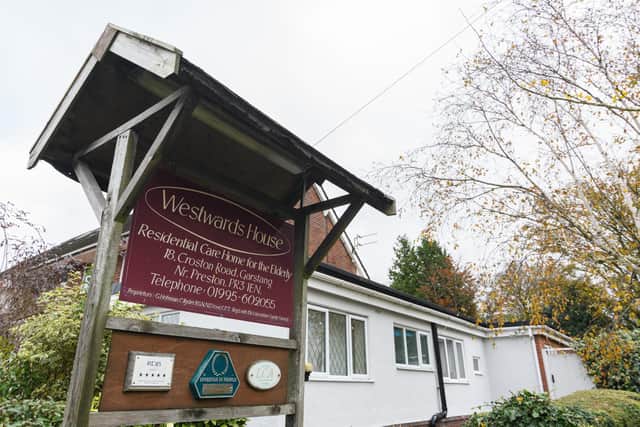 Westwards House care home is due to close on December 15