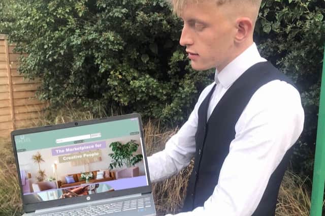 Lancaster University student Cole Glover has launched his own website.