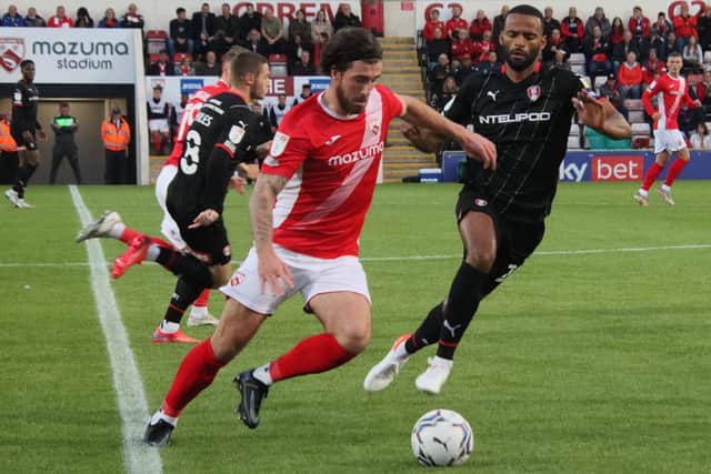 Cole Stockton conjured up another stunning goal for Morecambe