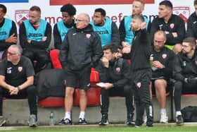 Morecambe manager Stephen Robinson oversaw a welcome three points at the weekend